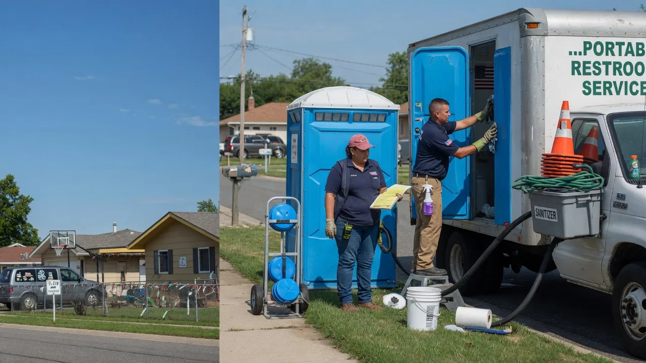 Porta Potty Rental in Cross Lanes, WV near me
